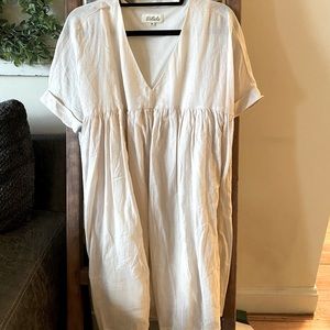 Light tan baby doll dress!